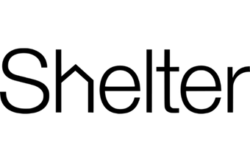 Shelter black logo transparent background